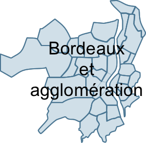 carte du sud-ouest